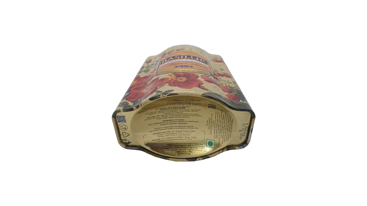 Basilur Sihirli Meyveler Ahududu ve Kuşburnu (100g) Teneke Kutu