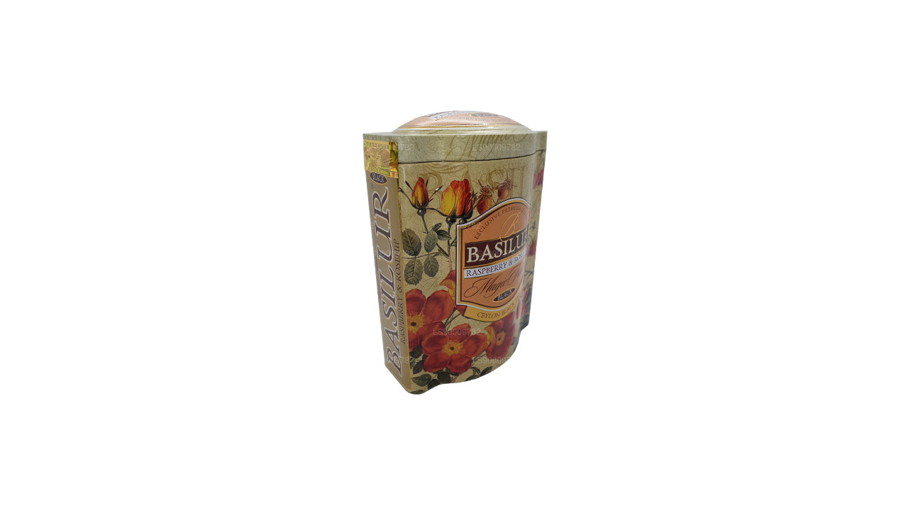 Basilur Sihirli Meyveler Ahududu ve Kuşburnu (100g) Teneke Kutu