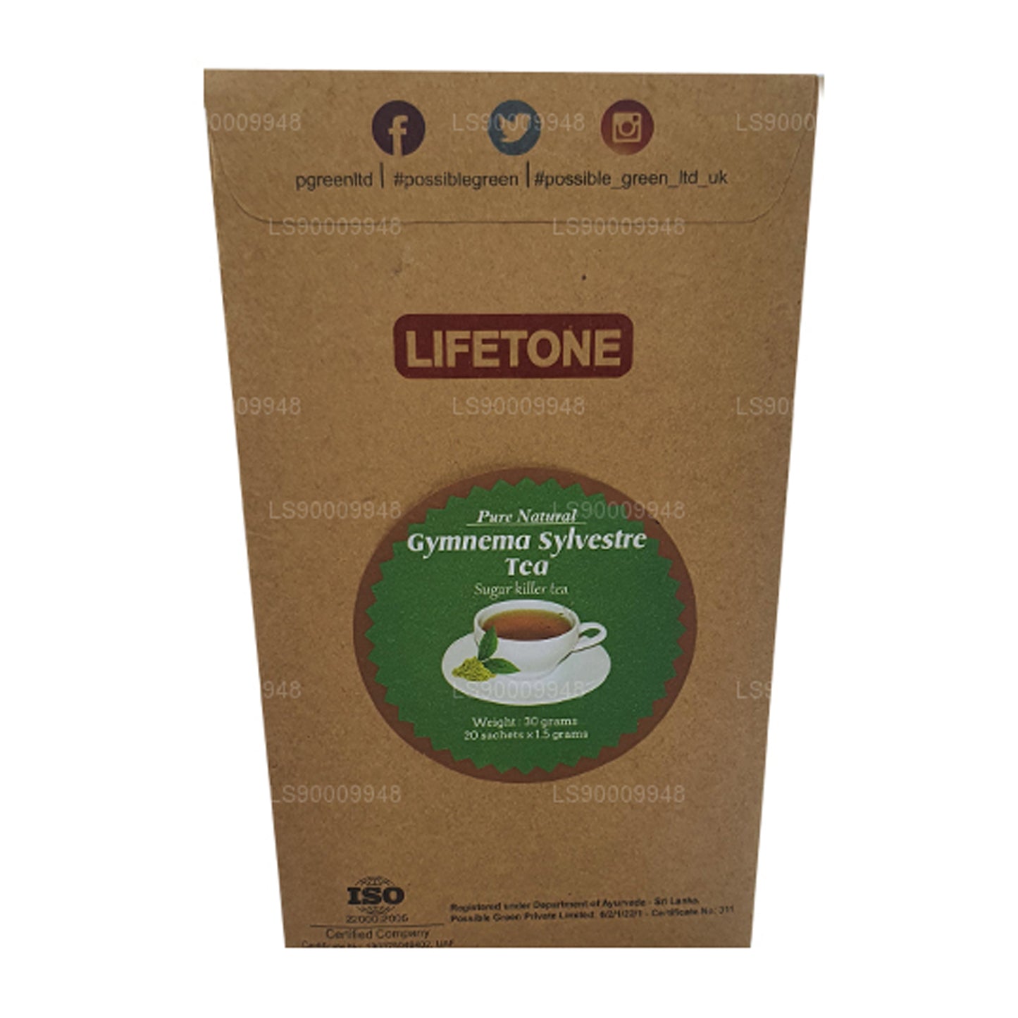 Lifetone Gymnema Sylvester Çay (40g)