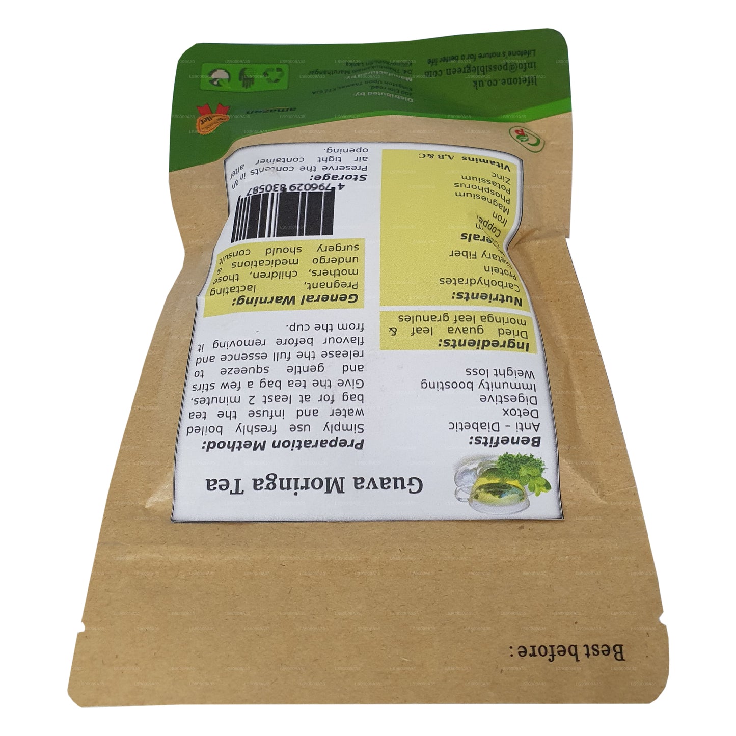 Lifetone Guava Moringa Çayı (30g)