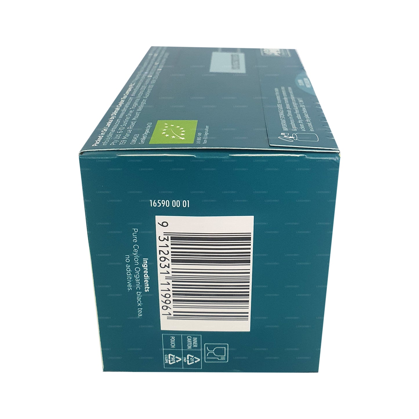 Dilmah Organik Çay (100g) 50 Çay Poşetleri