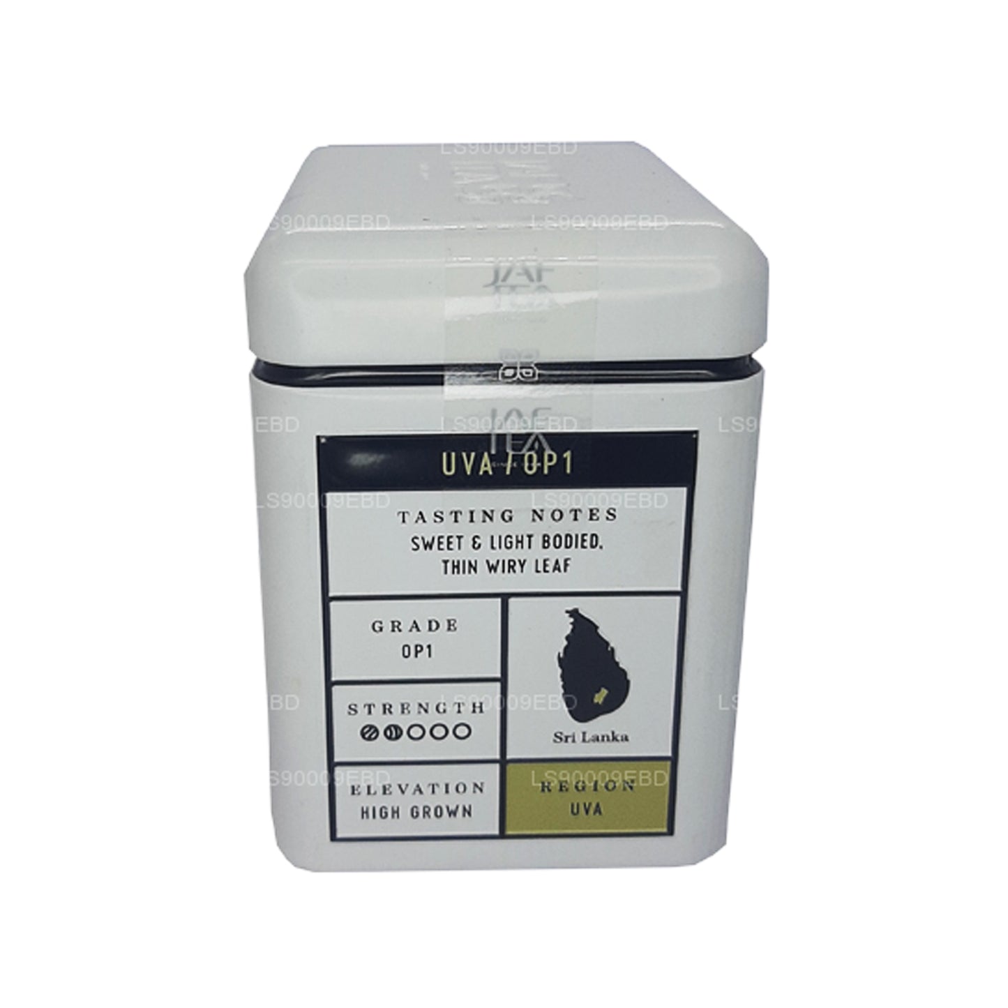 Jaf Çay Tek Bölge Koleksiyonu Uva OP1 (90g) Teneke