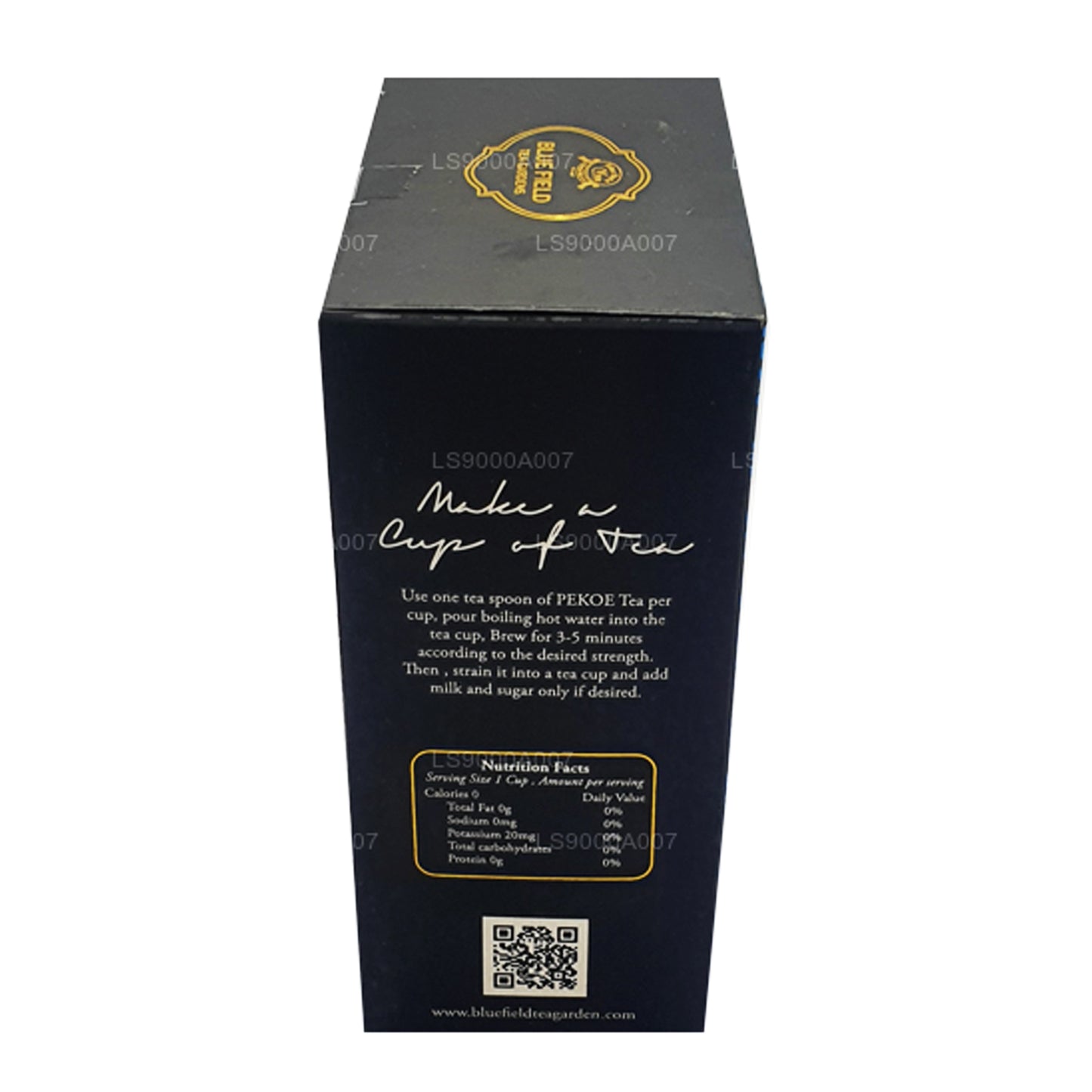 Mavi Alan Saf Seylan PEKOE Grade Siyah Gevşek Çay (100g)