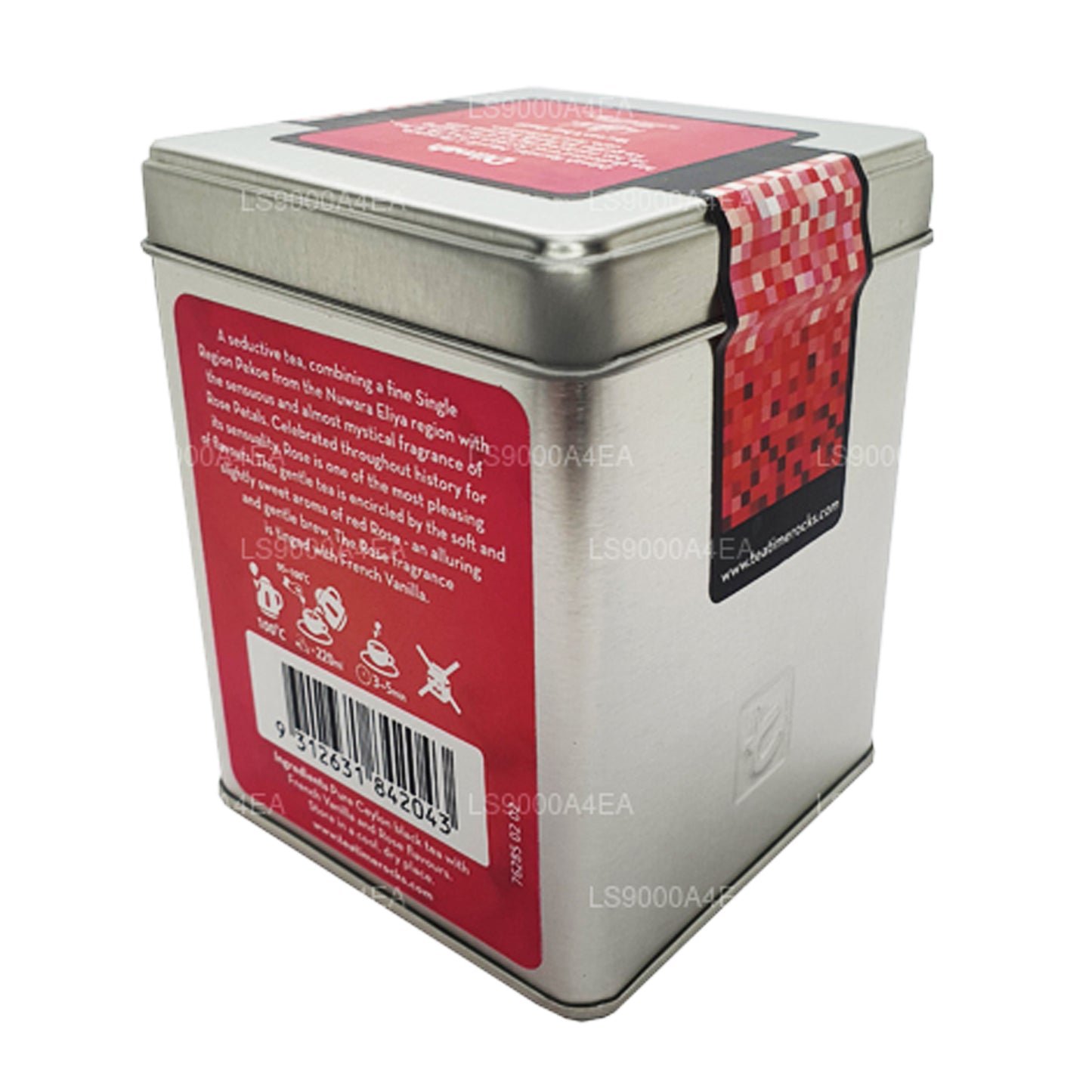 Dilmah T-serisi Fransız Vanilyalı Gül 20 Çay Poşeti Yaprak Çay (40g)
