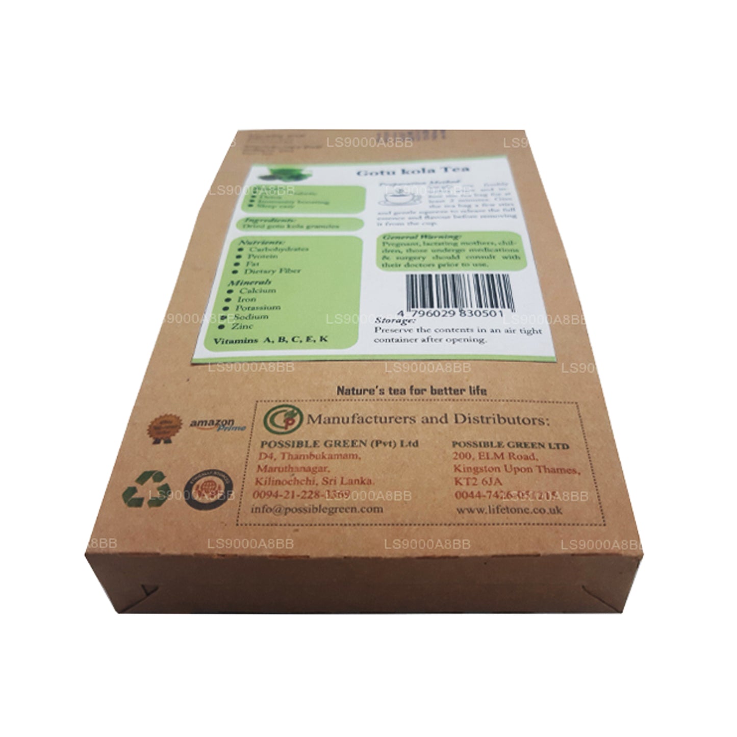 Lifetone Gotukola Çayı (30g)