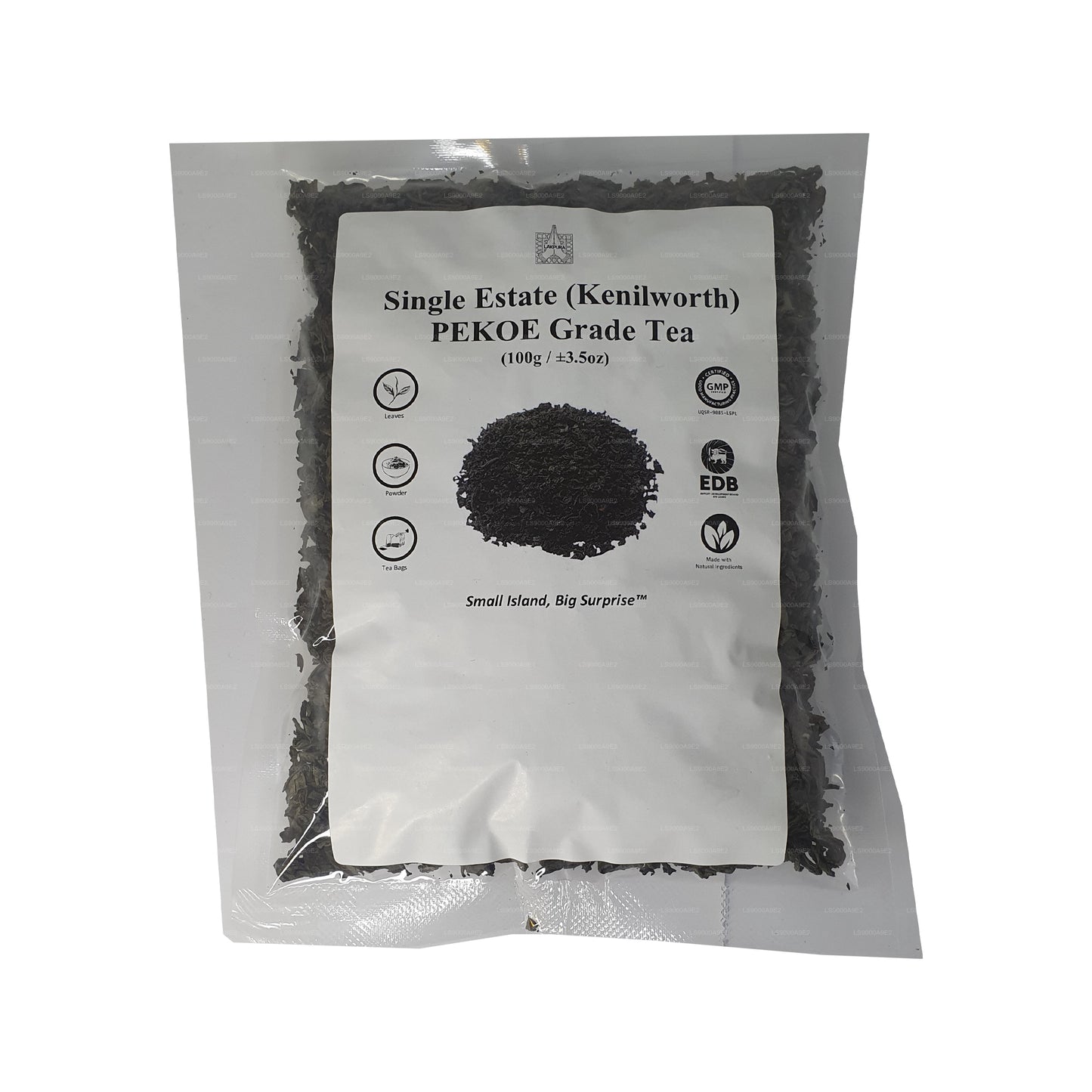 Lakpura Tek Emlak (Kenilworth) PEKOE Sınıfı Seylan Siyah Çay (100g)