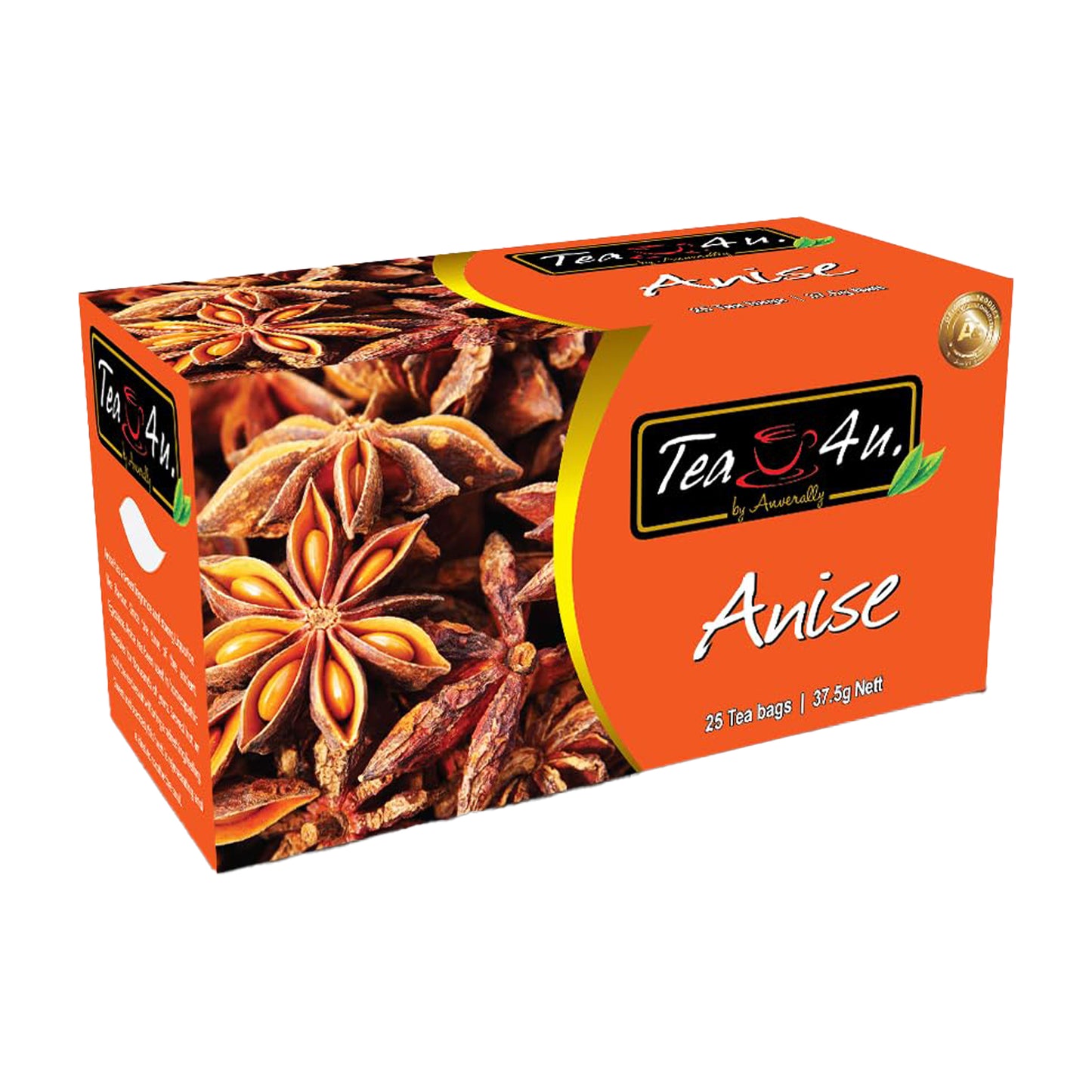 Tea4U Anason Bitki Çayı (37.5g) 25 Çay Poşeti