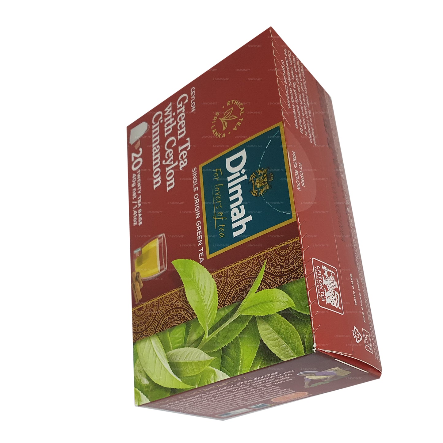 Dilmah Seylan Yeşil Çay Seylan Tarçınlı (40g) 20 Poşet Çay