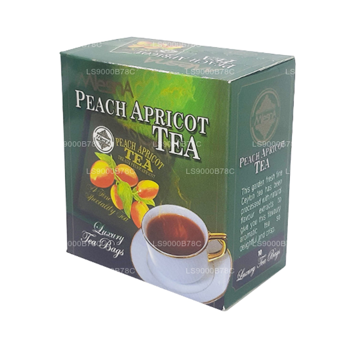 Mlesna Şeftali Kayısı Çayı (20g) 10 Lüks Çay Poşeti
