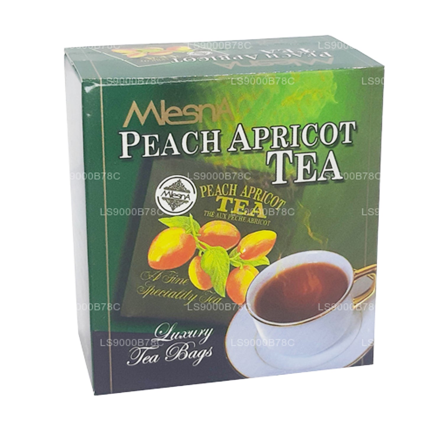 Mlesna Şeftali Kayısı Çayı (20g) 10 Lüks Çay Poşeti