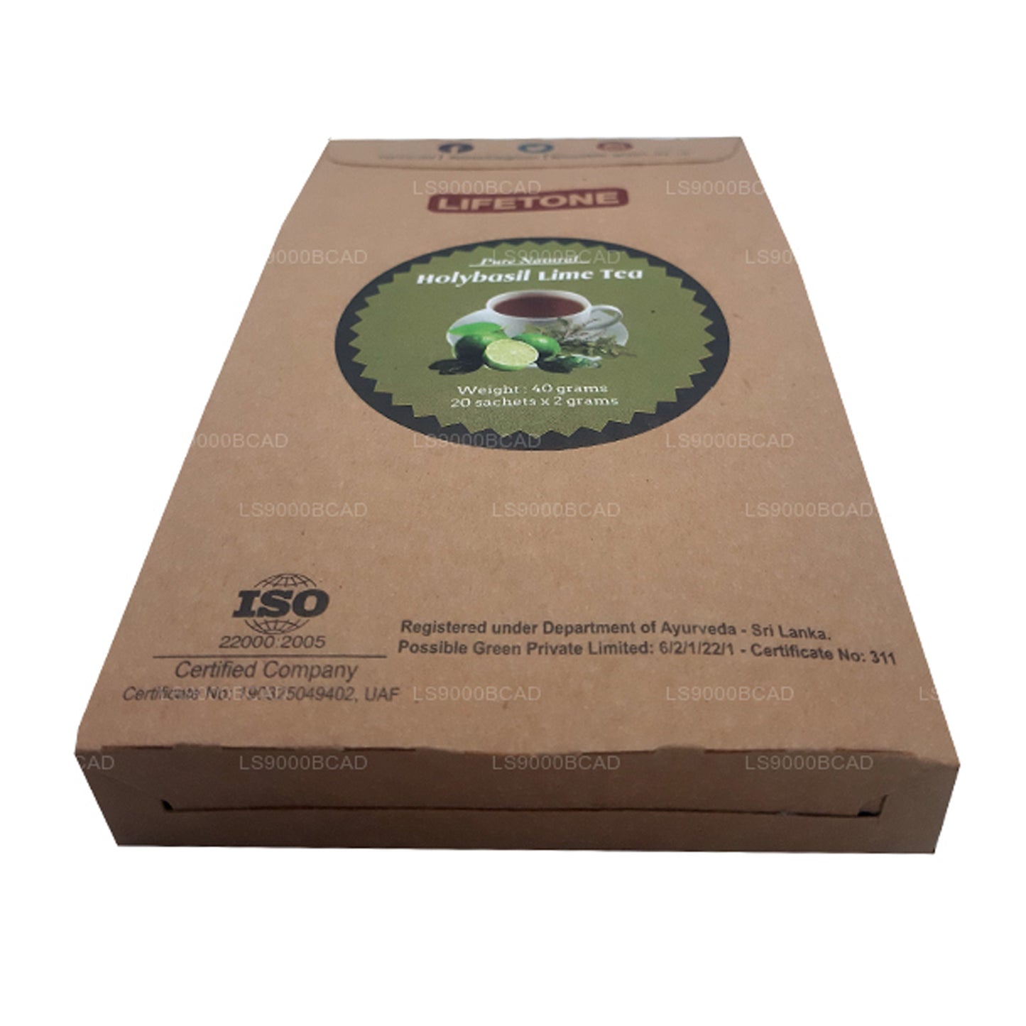 Lifetone Kutsal Fesleğen Kireç Çayı (40g)