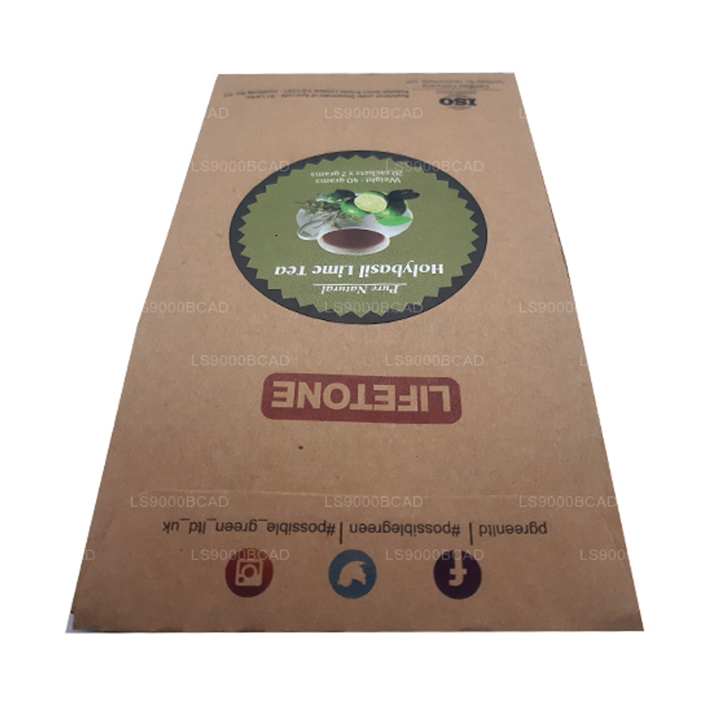 Lifetone Kutsal Fesleğen Kireç Çayı (40g)