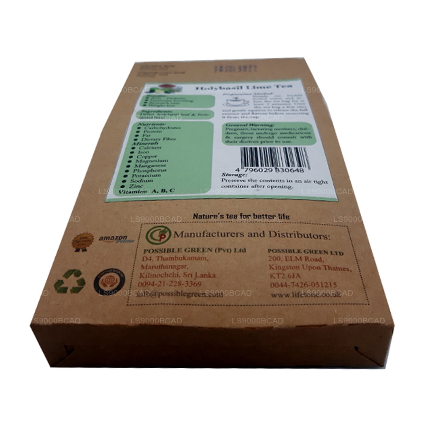 Lifetone Kutsal Fesleğen Kireç Çayı (40g)