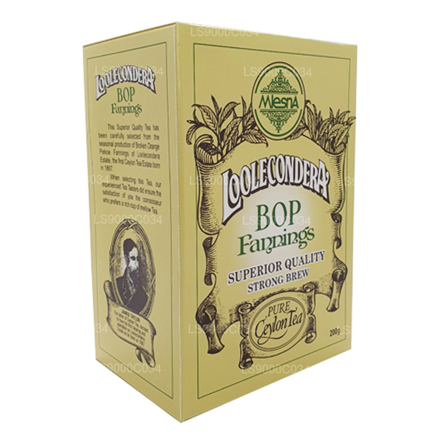 Mlesna Loolecondera BOP Fannings Strong Brew Gevşek Çay (200g)