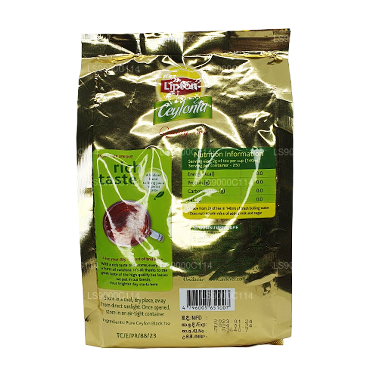 Lipton Ceylonta Çay Yaprakları (500g)
