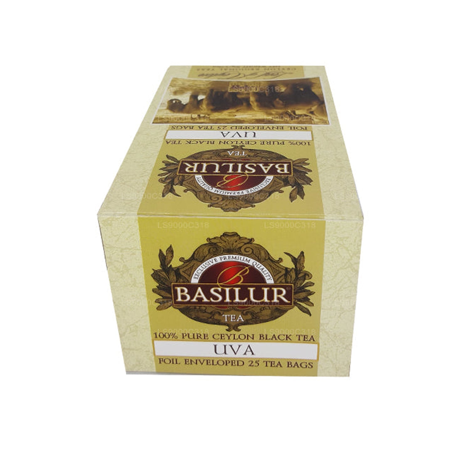 Seylan Basilur Yaprağı “Uva” Saf Siyah Çay (50g)