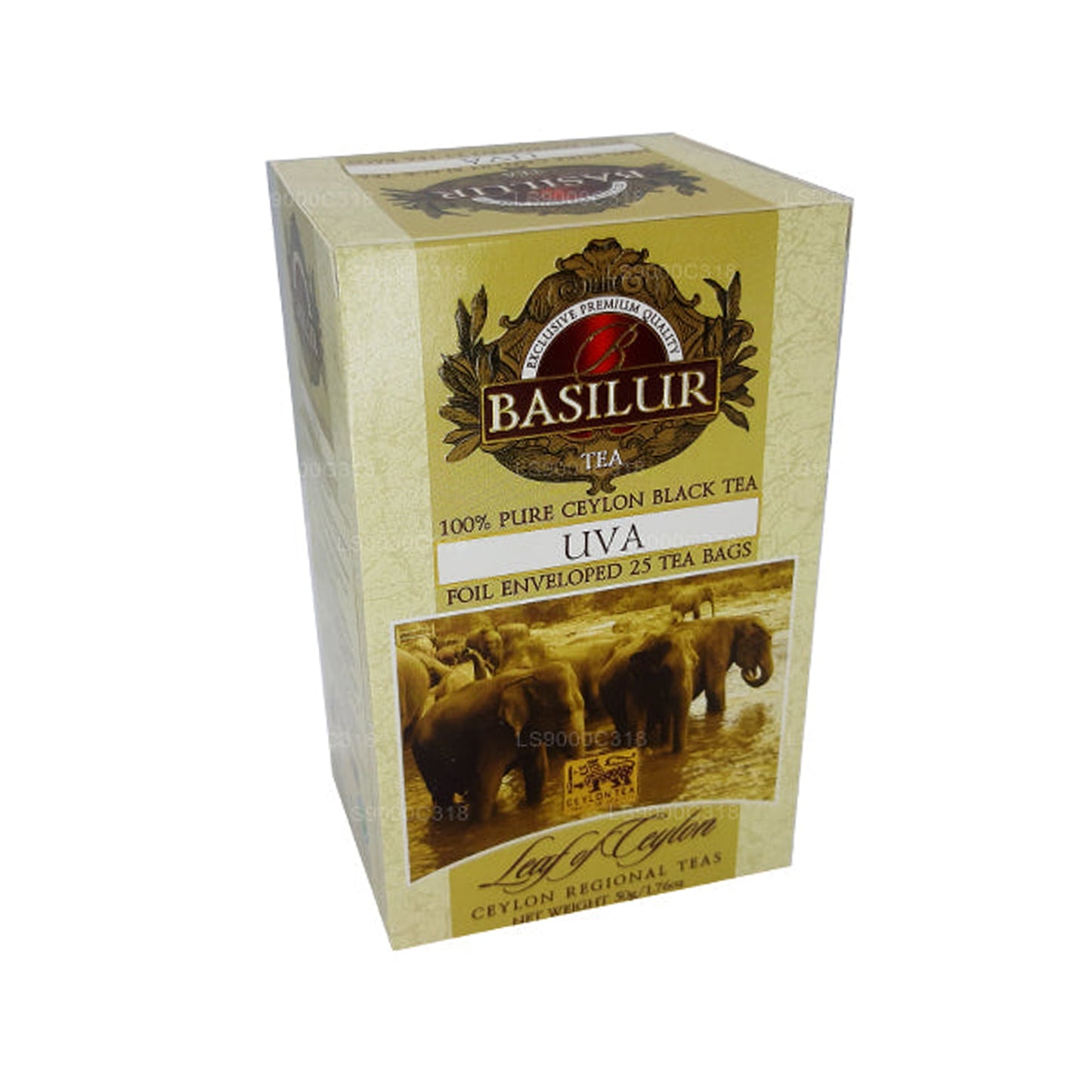 Seylan Basilur Yaprağı “Uva” Saf Siyah Çay (50g)
