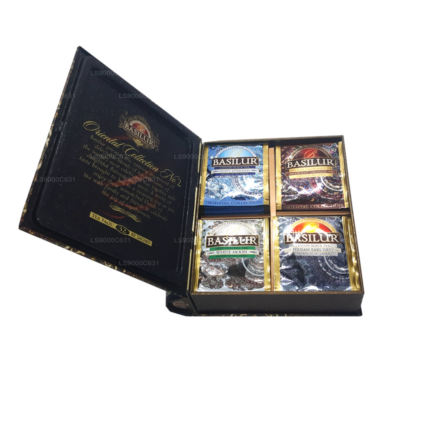 Basilur Oriental Collection Çay Kitabı Cilt 2 (60g) 32 Çay Poşeti