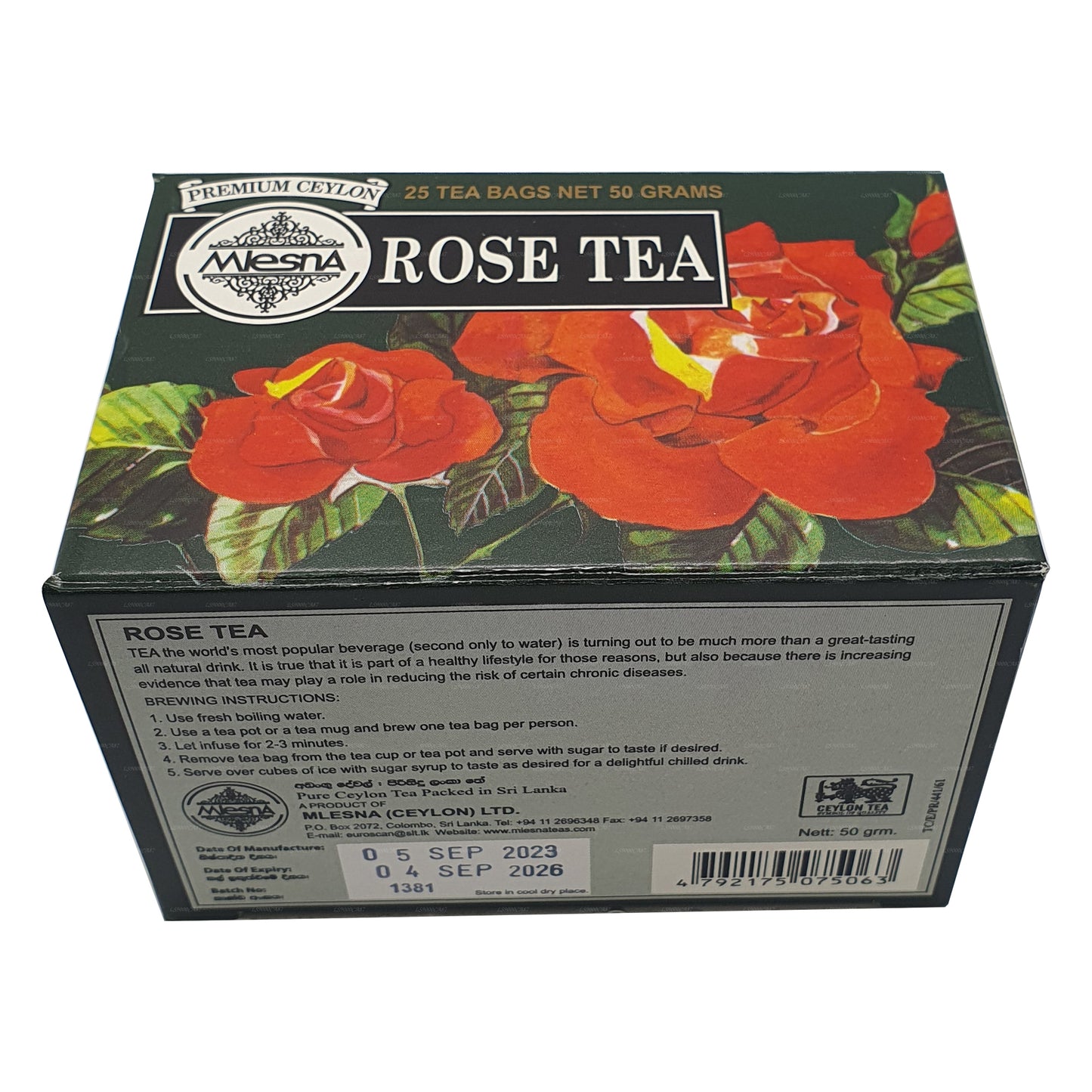 Mlesna Gül Çayı (50g) 25 Çay Poşeti