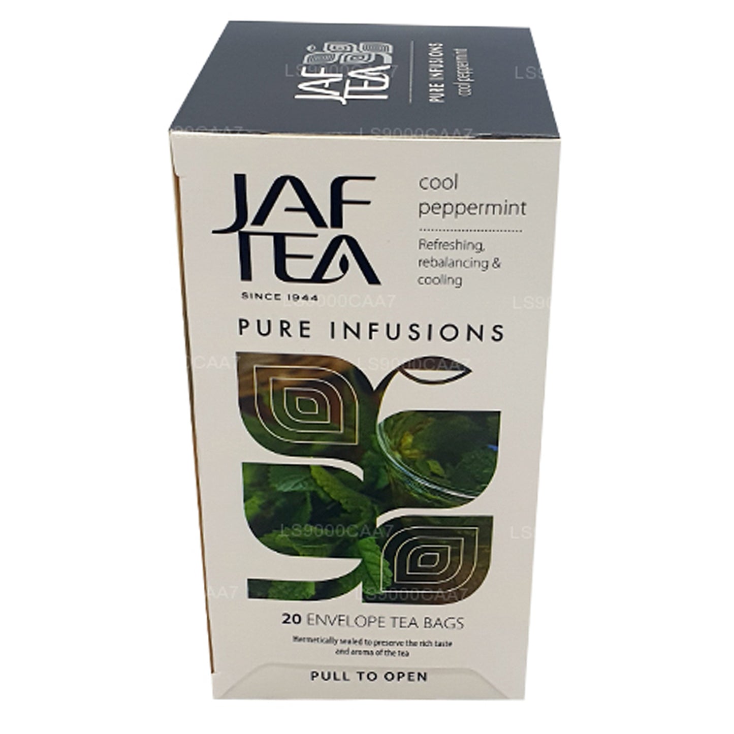 Jaf Tea Pure Infusions Collection Soğuk Nane Folyo Zarflı Çay Poşetleri (30g)