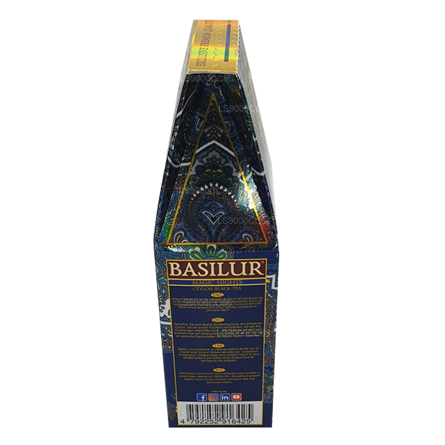 Basilur Sihirli Gece Seylan Siyah Yaprak Çay (100g)