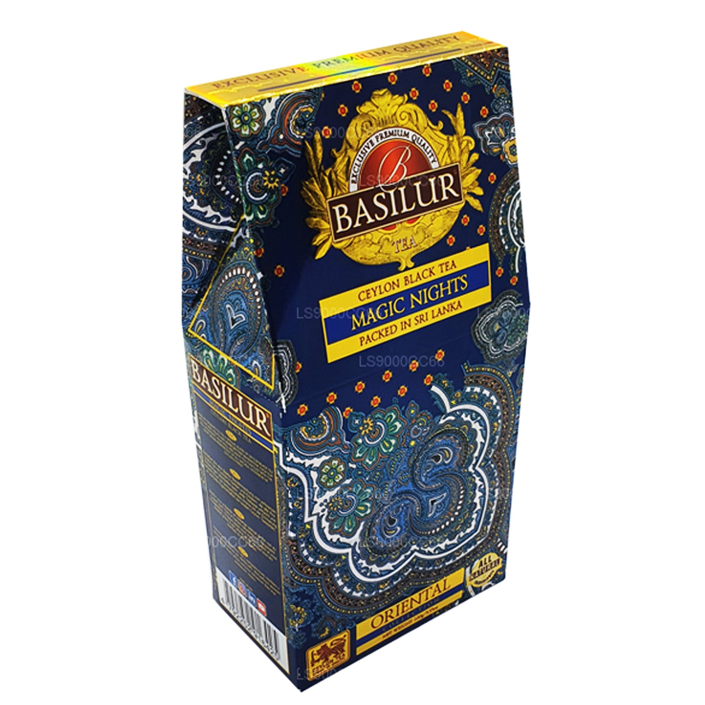 Basilur Sihirli Gece Seylan Siyah Yaprak Çay (100g)