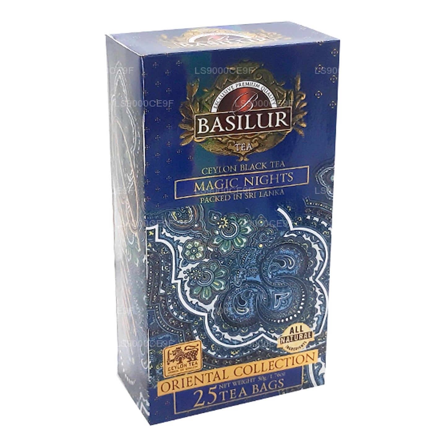 Basilur Magic Nights Oryantal Koleksiyonu (50g) 25 Çay Poşeti