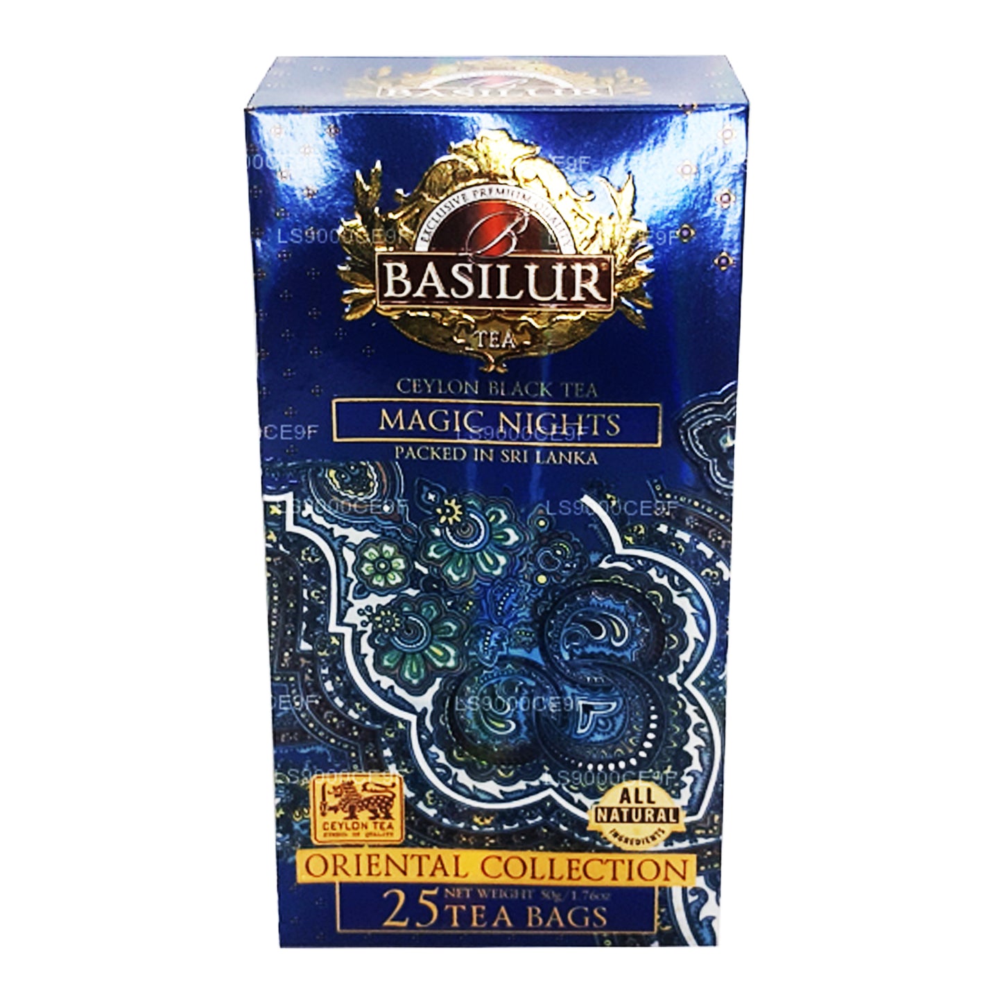 Basilur Magic Nights Oryantal Koleksiyonu (50g) 25 Çay Poşeti