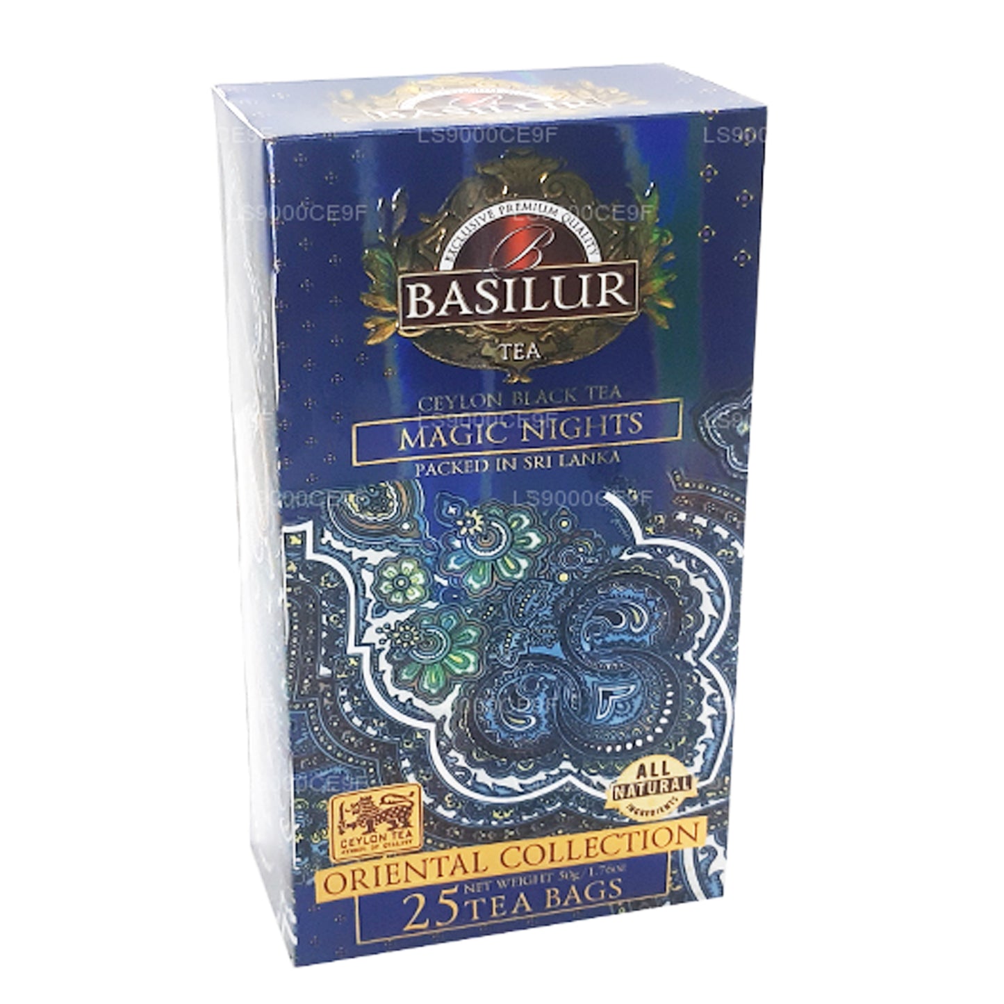 Basilur Magic Nights Oryantal Koleksiyonu (50g) 25 Çay Poşeti
