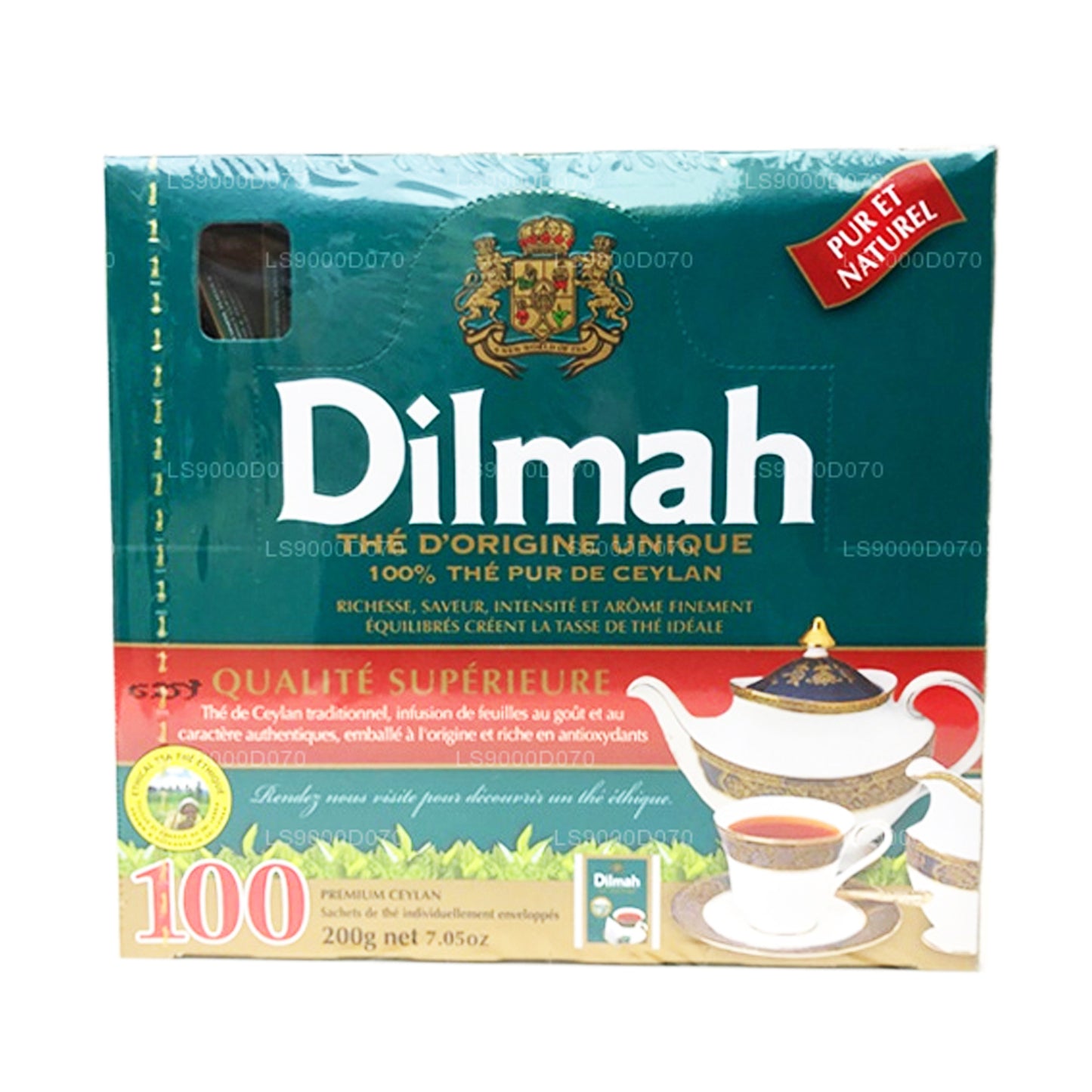 Dilmah Premiun Kağıt Zarf (100 Çay Poşeti)