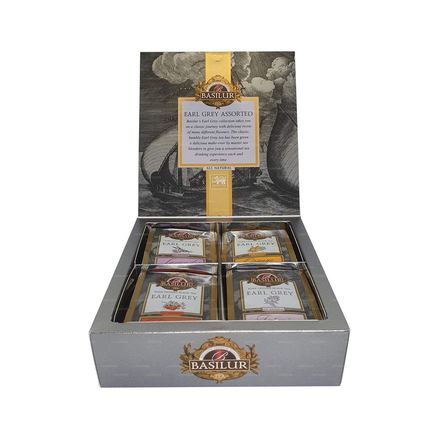 Basilur Earl Grey Koleksiyonu Karışık (80g)