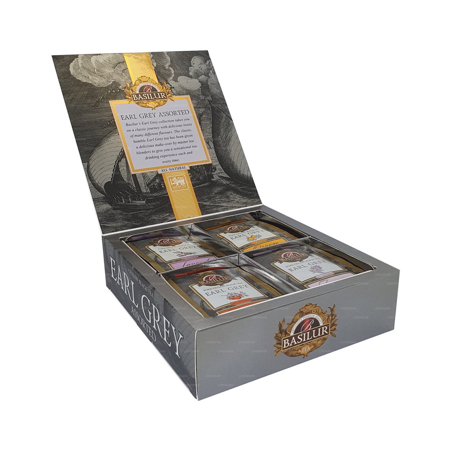 Basilur Earl Grey Koleksiyonu Karışık (80g)