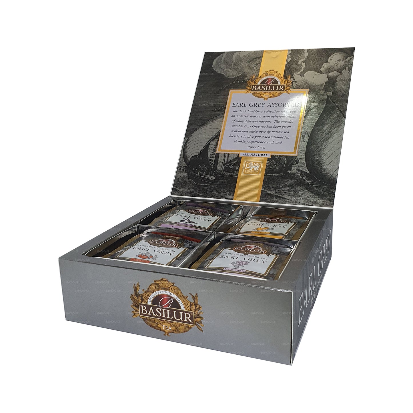 Basilur Earl Grey Koleksiyonu Karışık (80g)