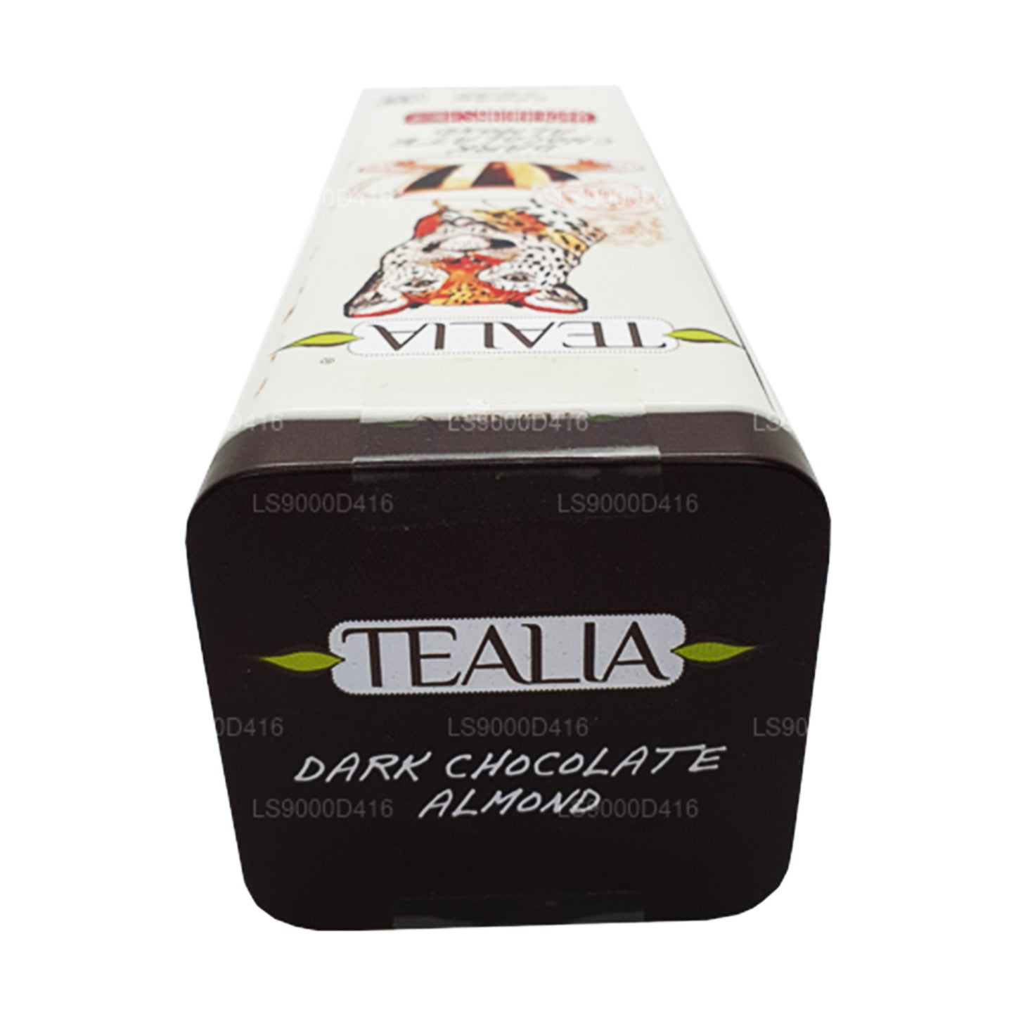 Tealia Bitter Çikolata Badem Yaprak Yaprak (100g)