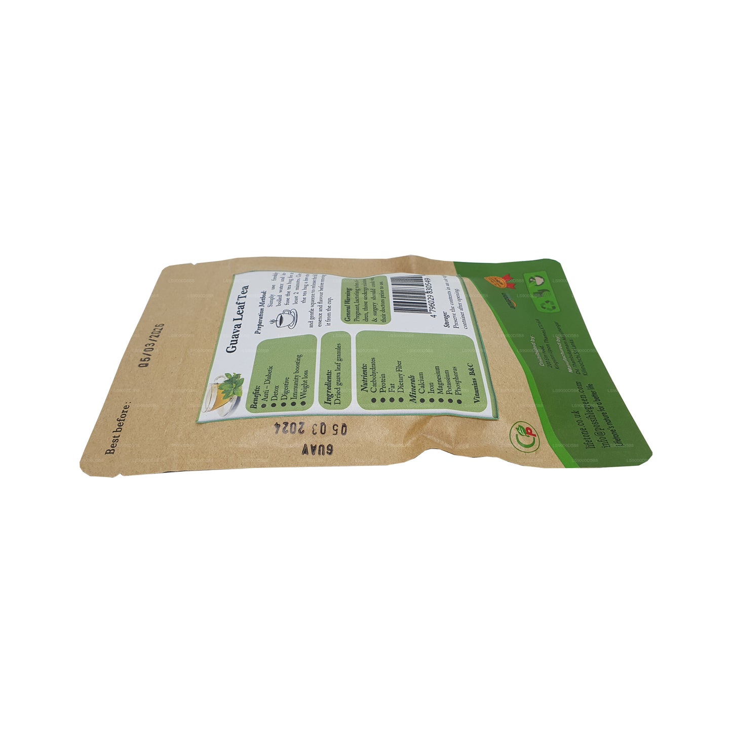Lifetone Guava Yaprağı Çay (30g)