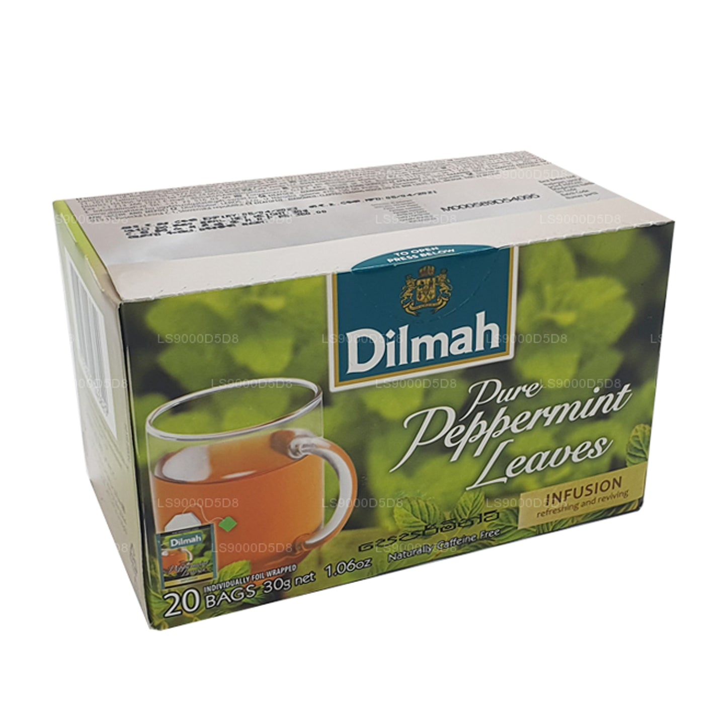 Dilmah Saf Nane Yaprakları (30g) 20 Poşet Çay