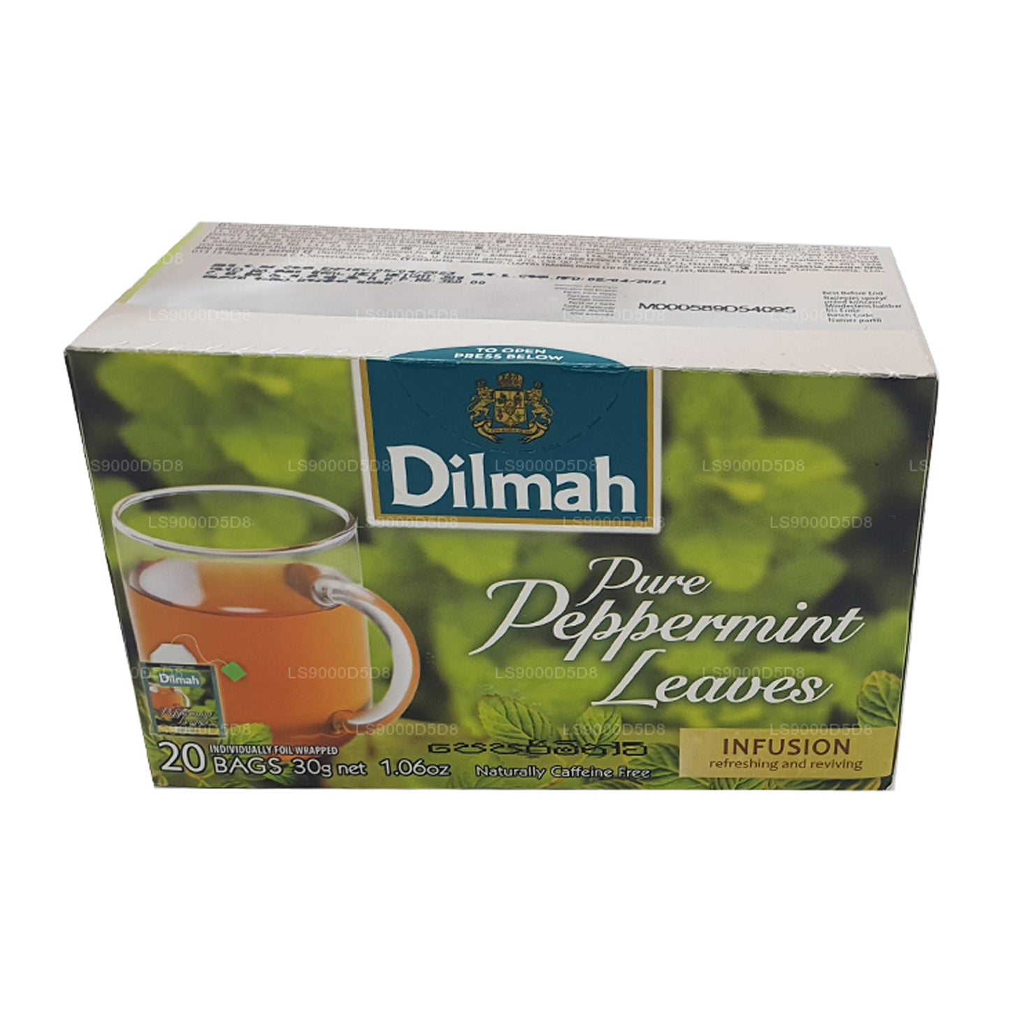 Dilmah Saf Nane Yaprakları (30g) 20 Poşet Çay