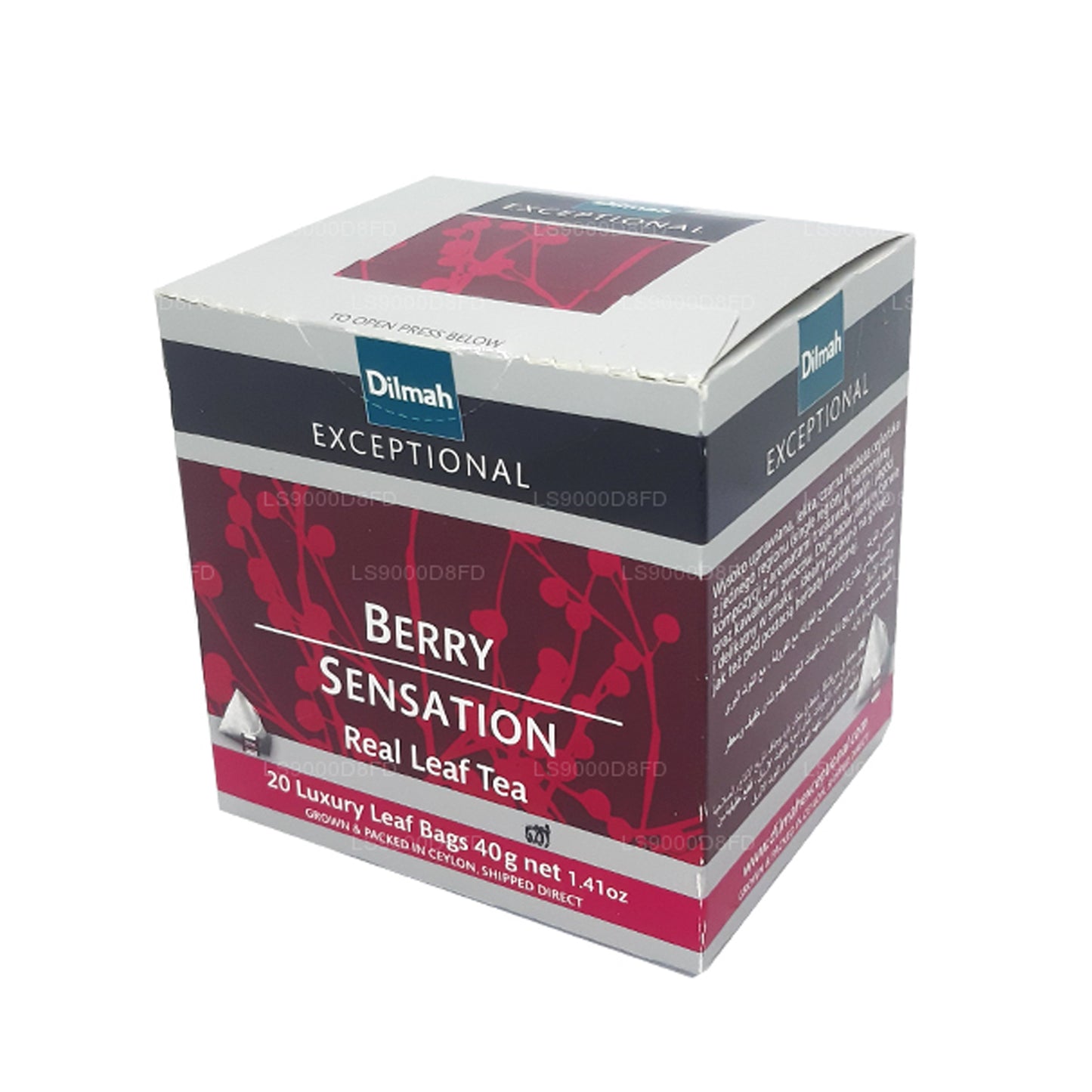 Dilmah Olağanüstü Berry Sensation Gerçek Yaprak Çay (40g) 20 Çay Poşeti