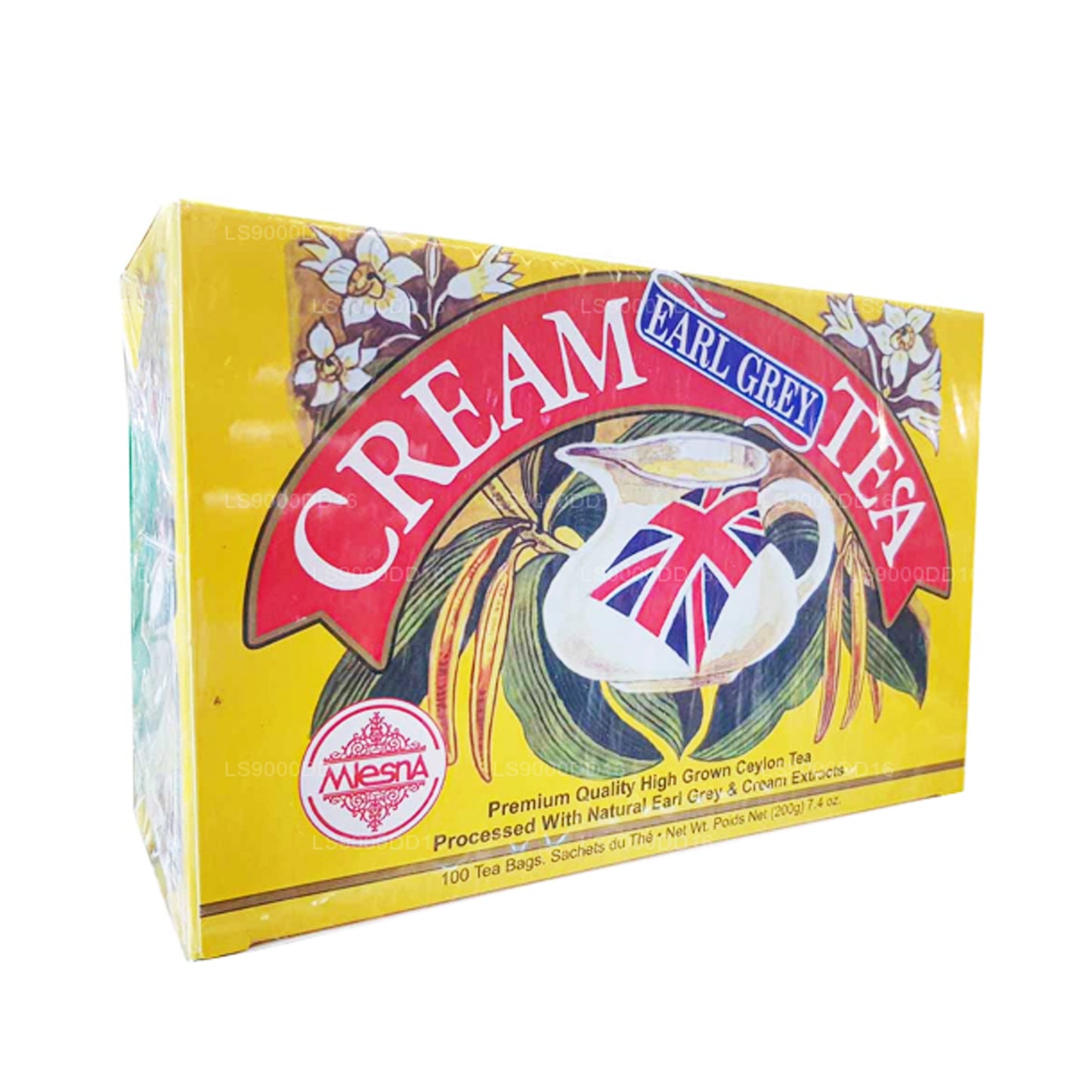 Mlesna Kremalı Earl Grey Çay (200g) 100 Çay Poşeti