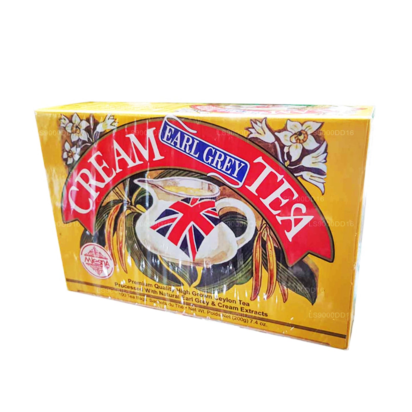 Mlesna Kremalı Earl Grey Çay (200g) 100 Çay Poşeti