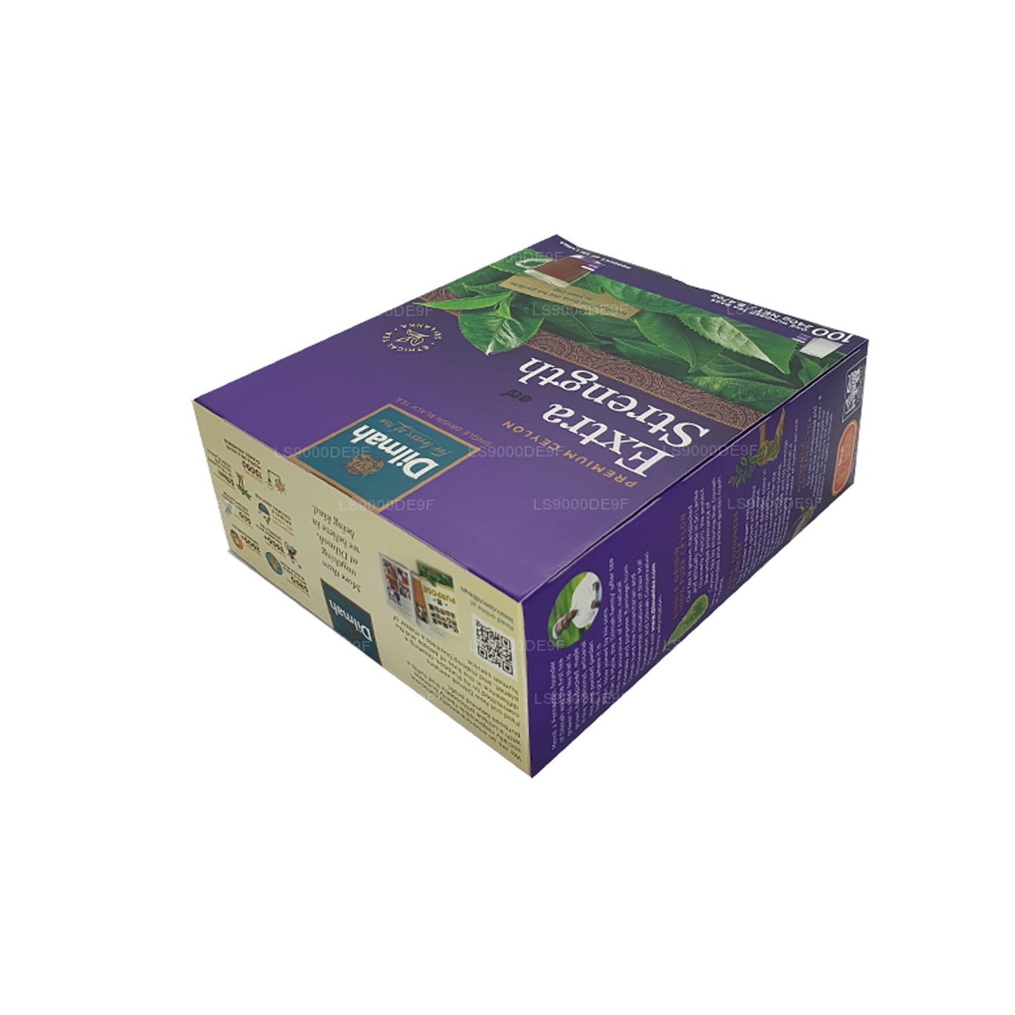 Dilmah Premium Ekstra Mukavemetli Seylan Çayı (240g) 100 Çay Poşeti