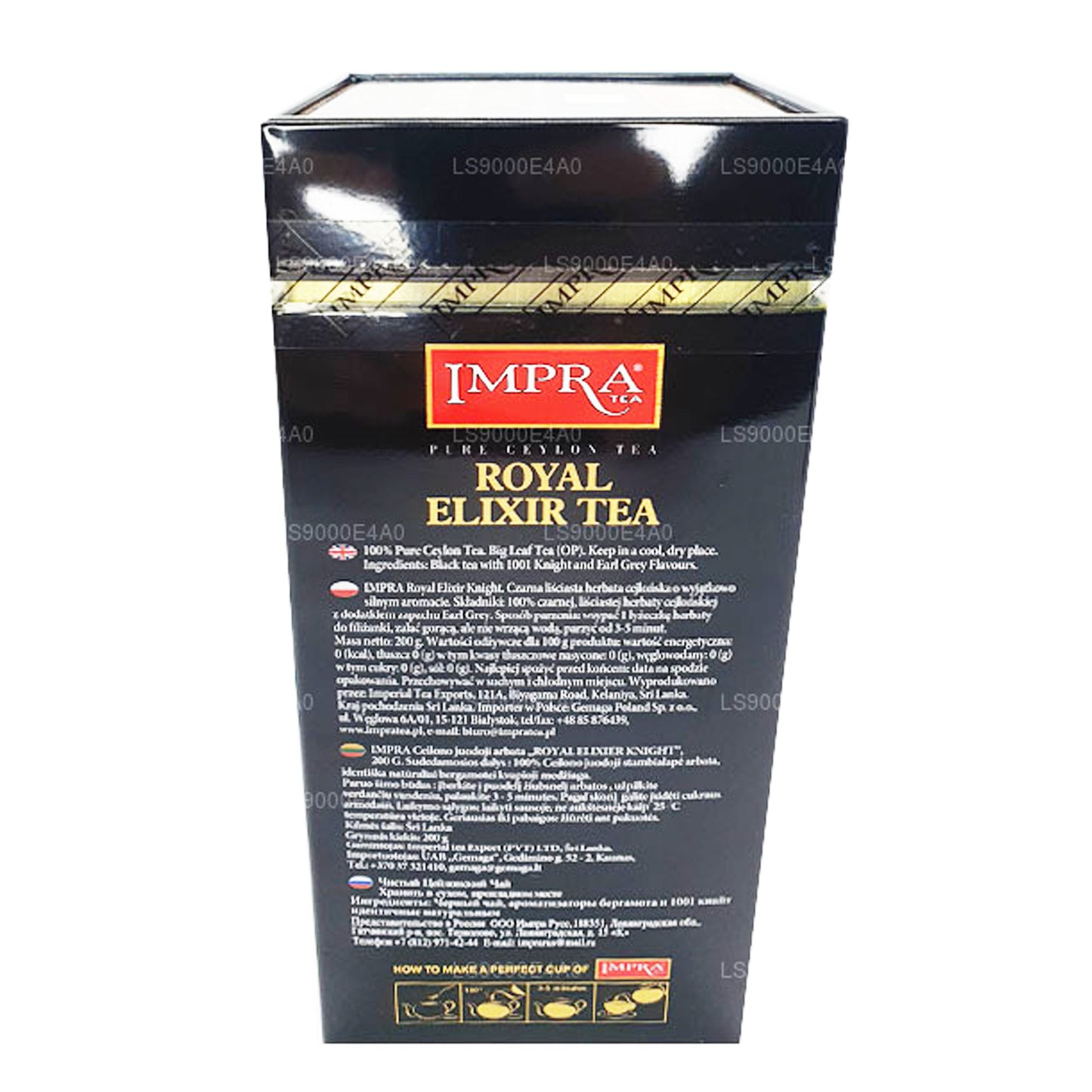 Impra Royal Elixir Şövalye Saf Seylan Çayı (200g)