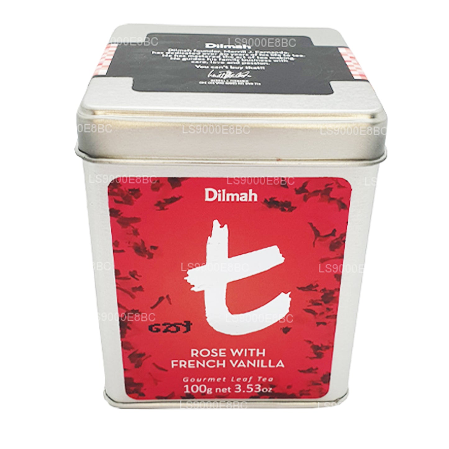 Dilmah T Serisi Fransız Vanilyalı Gevşek Yapraklı Gül Çayı (100g)