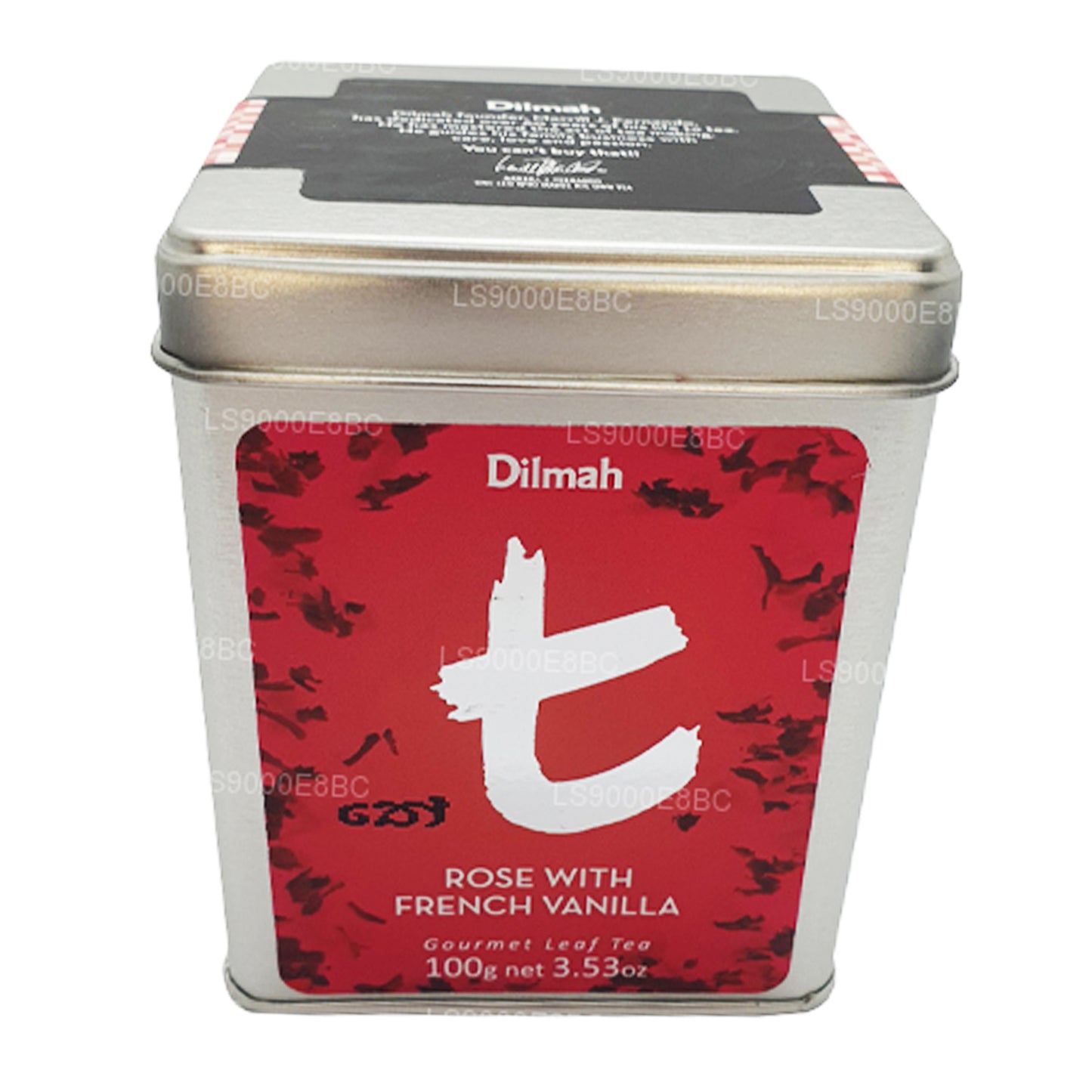 Dilmah T Serisi Fransız Vanilyalı Gevşek Yapraklı Gül Çayı (100g)