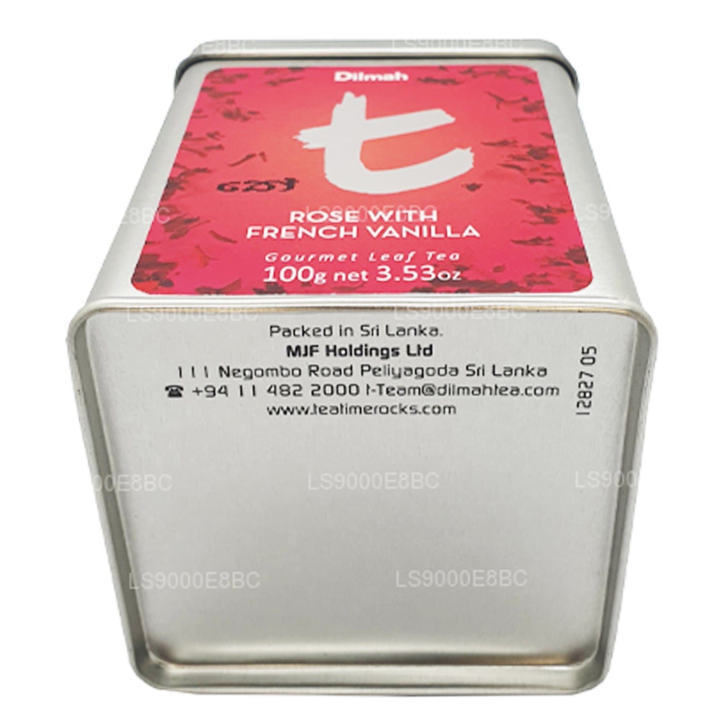 Dilmah T Serisi Fransız Vanilyalı Gevşek Yapraklı Gül Çayı (100g)