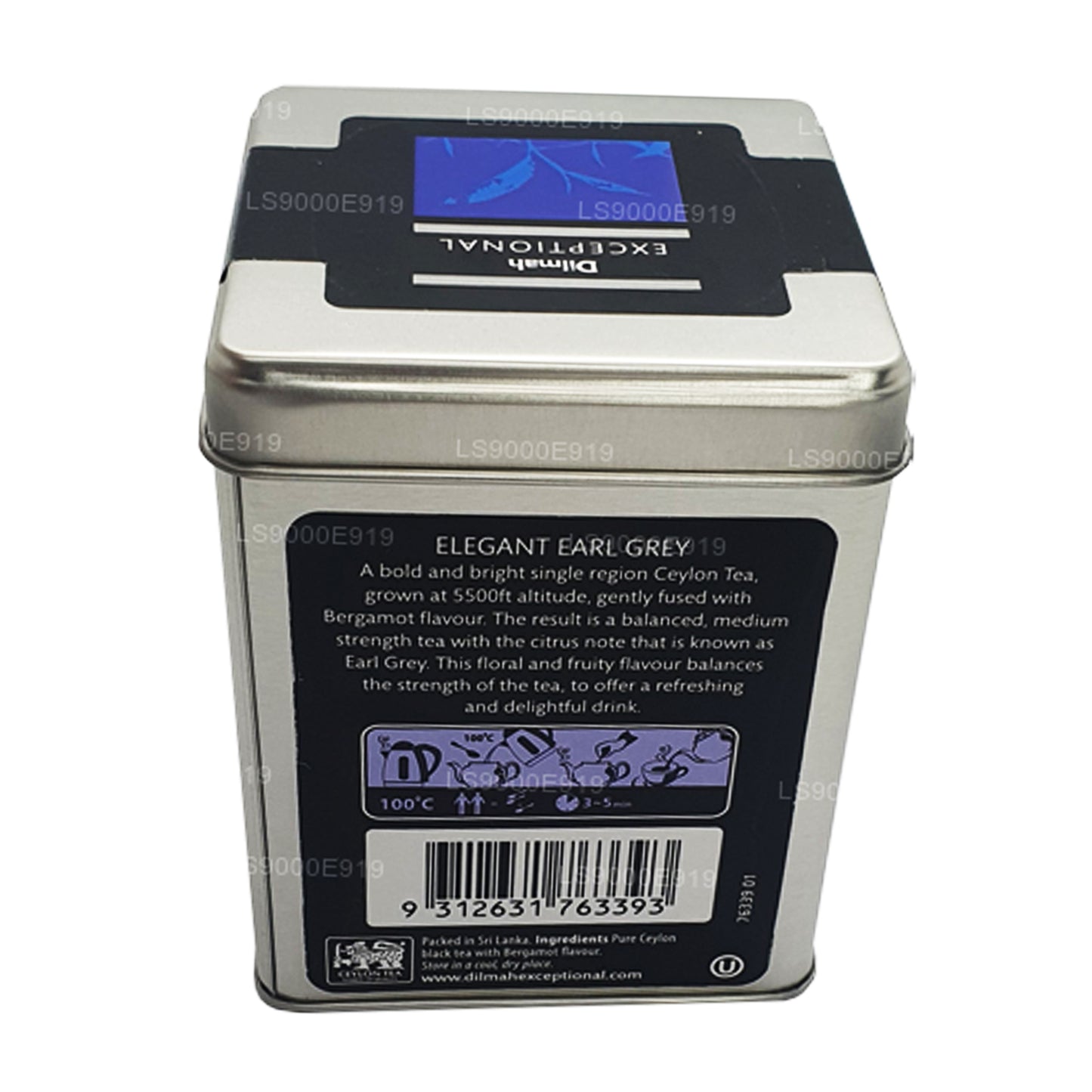 Dilmah Olağanüstü Zarif Earl Grey Gerçek Yaprak Çay (100g)