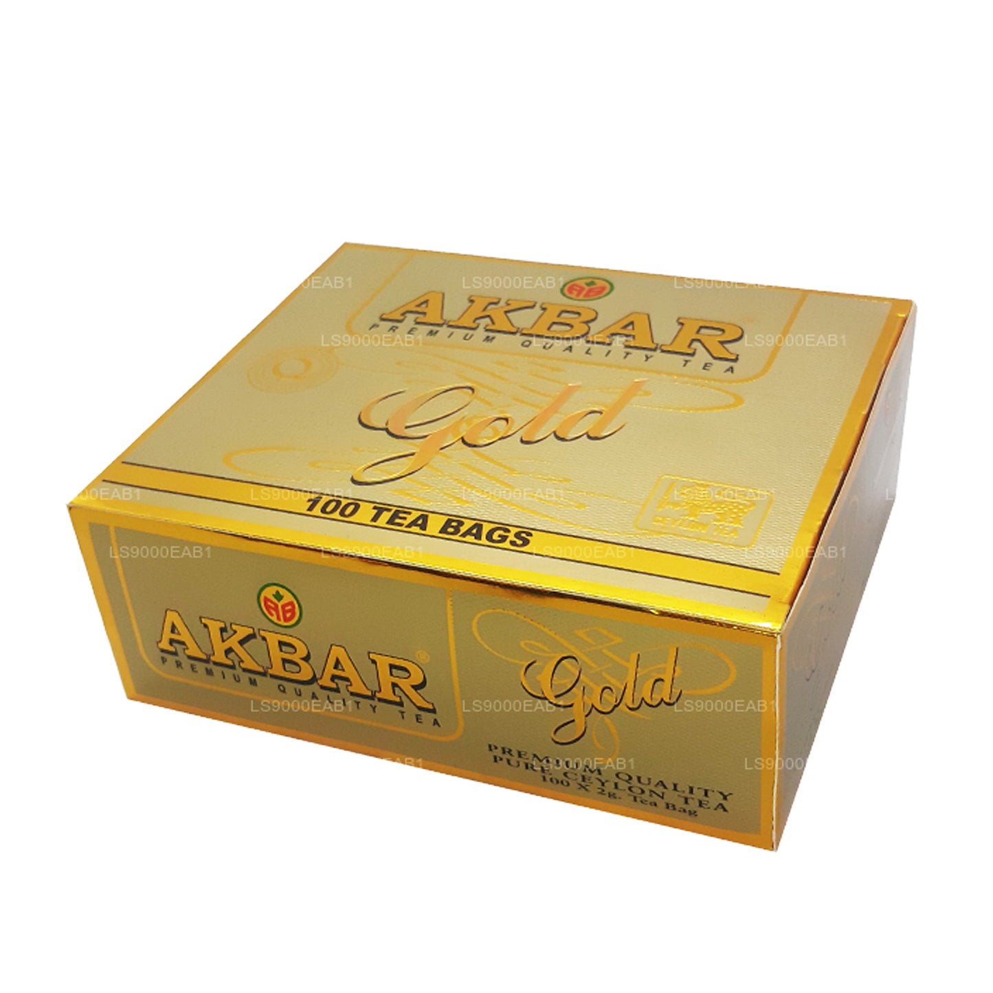 Akbar Gold Premium %100 Saf Seylan Çayı (200g) 100 Çay Poşeti
