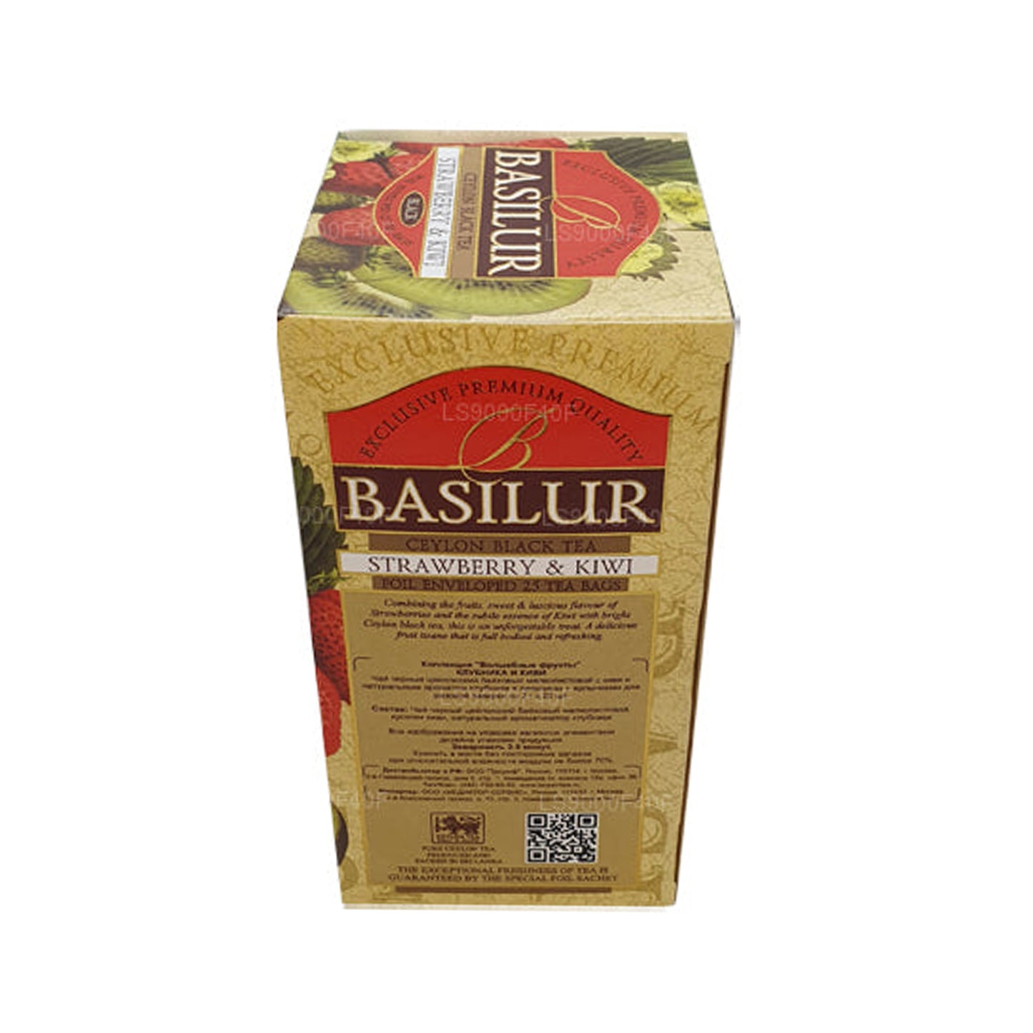 Basilur Çilek ve Kivi (50g) 20 Çay Poşeti