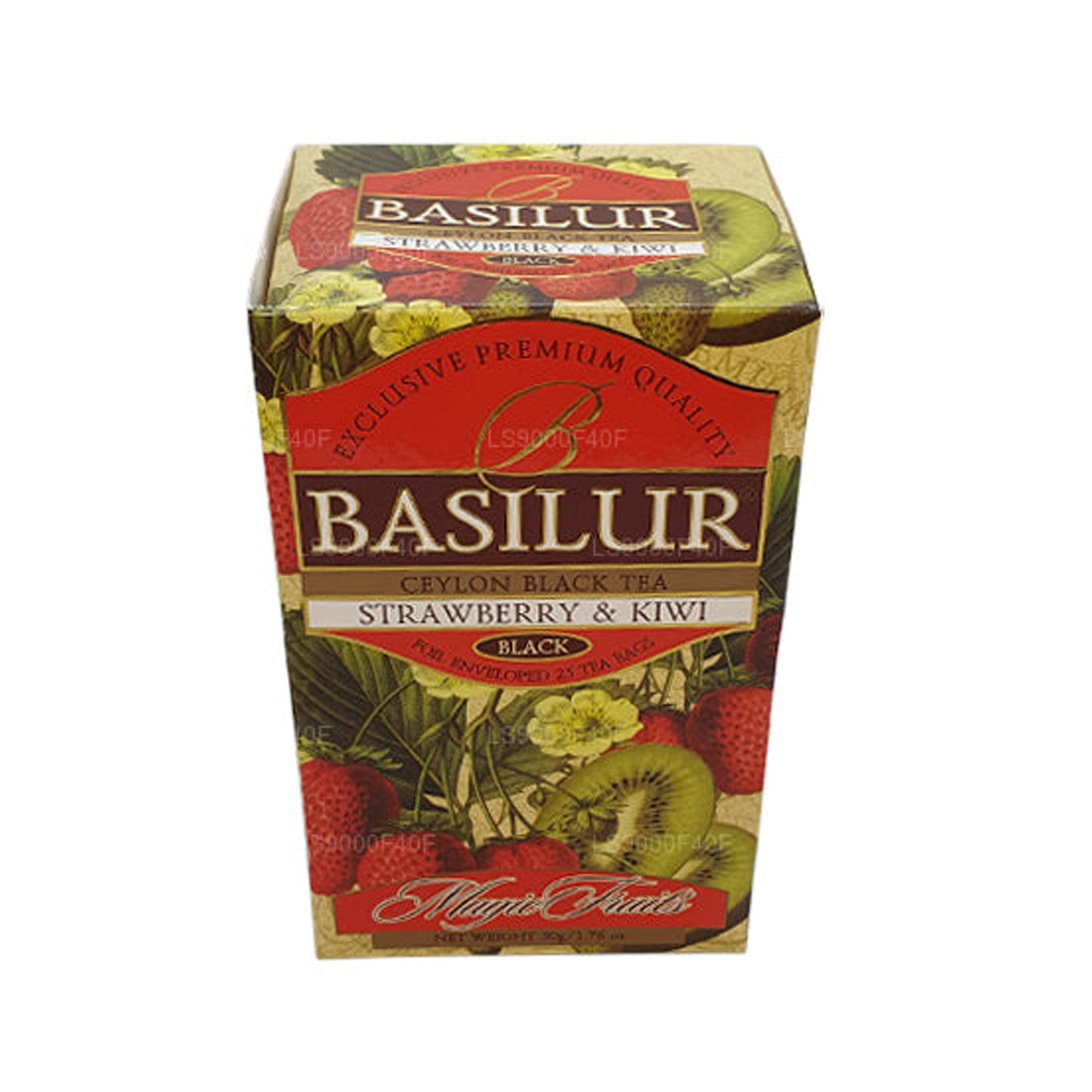 Basilur Çilek ve Kivi (50g) 20 Çay Poşeti
