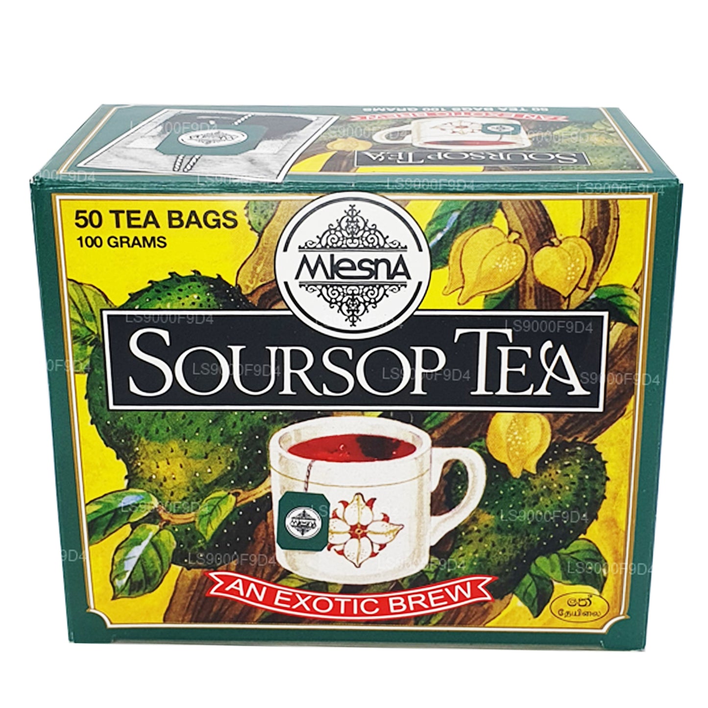 Mlesna Soursop Çay 'Egzotik Bira' 50 Çay Poşeti (100g)